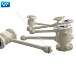 Cryogenic Split Body Ball Valve Stainless Steel Flanged Connection