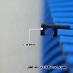 Vinyl Non Slip Barefoot Safety Floor Mat PVC Tube Anti Fatigue