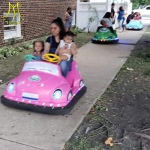 Wholesale Hansel electric kids ride on toy car for kids amusement game with coin bumper car from china suppliers