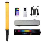 Photographic DMX 24 Watt Rechargeable Led Tube Light RGB Portable Battery