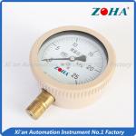No Explosion Micro Pressure Gauge , Aluminum Negative Pressure Gauge