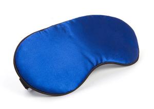 Wholesale Adjustable Strap 3D Sleeping Eye Mask Blue Sleep Mask 20.5*9.5cm from china suppliers