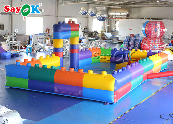 Kids Inflatable Games Large Playground Waterproof Inflatable Bumper Car Fence