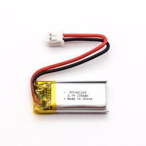 Wholesale 3.7 V 90mah Lipo Battery 401225 Lithium Polymer Battery Pack from china suppliers