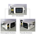 Pneumatic Medical Electromagnetic Shockwave Therapy Machine Dual Handles For Ed
