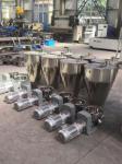 PVC Powder Double Screw Feeder 65/132 Conical Twin Screw Extruder