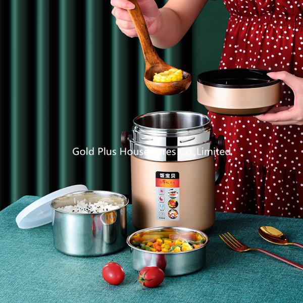 Keep food warm 2L stainless steel insulated food container keep hot 24 hour