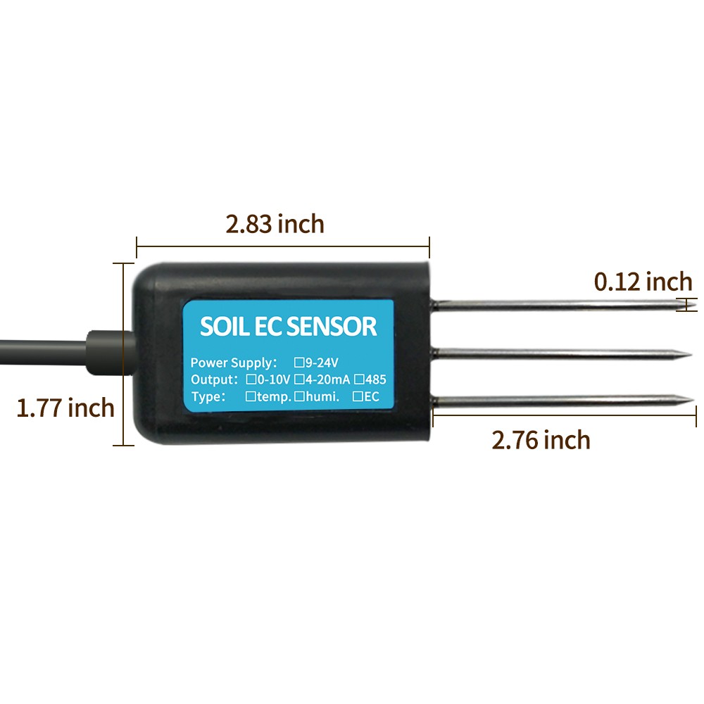 Greenhouse Digital Sensor BGT-3001-EC for Soil Moisture and Temperature Measurement