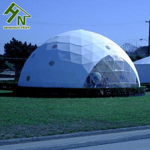 Wholesale Waterproofing Geodesic Big Dome Tent Strong Steel Frame For Glamping from china suppliers