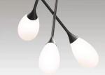 Glass Chandelier Ceiling Luxury Interior Led Design Modern Hanging Lamps Pendant