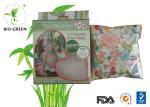 Gentle Reusable Bamboo Breast Pads With 3 Layers Color Optional 12*12cm