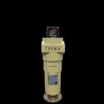 Stainless Steel Cyclinder Aluminum Compressed Air Filter for 1.0mpa and 4000