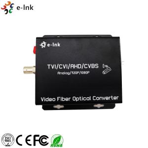 Wholesale 1Ch BNC CCTV Video To Optical Fiber Converter 50MHz Video Bandwidth from china suppliers