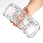 375ml 500ml 700ml 1000ml Offset Painting Empty Glass Bottle with Polymer Cork