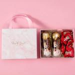 Paper Gift Box Packaging Christmas with Drawer Paper Bags Recycled Materials