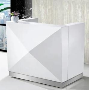 Wholesale High Quality Modern Designs Office Front beauty salon spa counter Table Office small reception desks from china suppliers