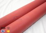 0.7mm Thickness Fireproof Silicone Coated Glass Fabric for Welding Protection