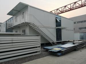 Wholesale Modular Prefab Storage Container Homes Anti Seismic Two Storey Houses from china suppliers