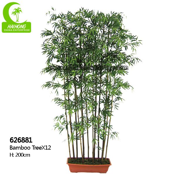 artificial bamboo tree