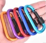 Outdoor Accessories Aluminum Snap Hook Carbine Type