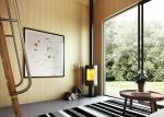 European Standard Prefab Steel House Wooden Cabin Chalet Loft Storey Light Steel
