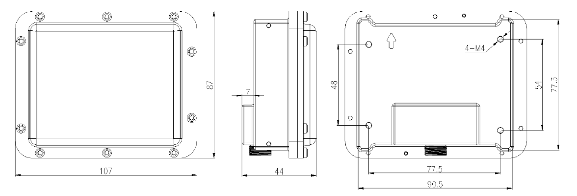 Rivers Radar Type Flow Meter Bidirectional For Flow Velocity Measurement RS485 Output