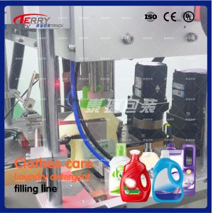 Laundry Liquid Servo Piston Filling Machine For Laundry Cleaning