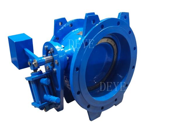 Cast Ductile Iron Water Valve GGG40 GGG50 Tilting Disc Check Valve With Hammer
