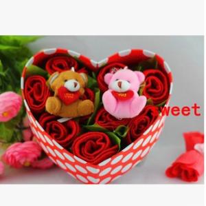 Wholesale New creative promotion gift product wedding gift bear towel with gift box from china suppliers