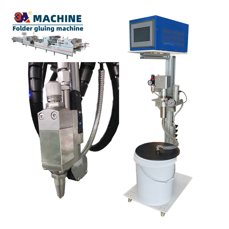 Paper Folding Machine L540 * W130 * 160cm Full-automatic speed 650S Window Patching