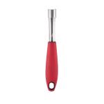 Premium Kitchen Gadget Set Stainless steel Utensils with Soft Touch Red Handles