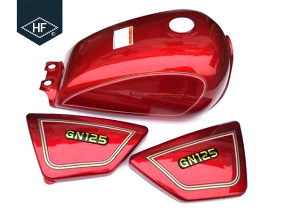 Standard Size GN125 Other Motorcycle Parts Custom Color Iron 9L Motorcycle Fuel