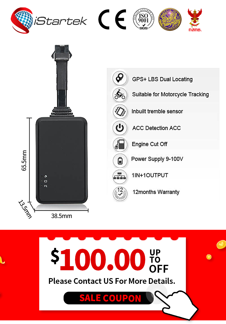 9-100v low cost no monthly fee lbs phone fast track hidden car small motor bike gps tracker with sdk and api
