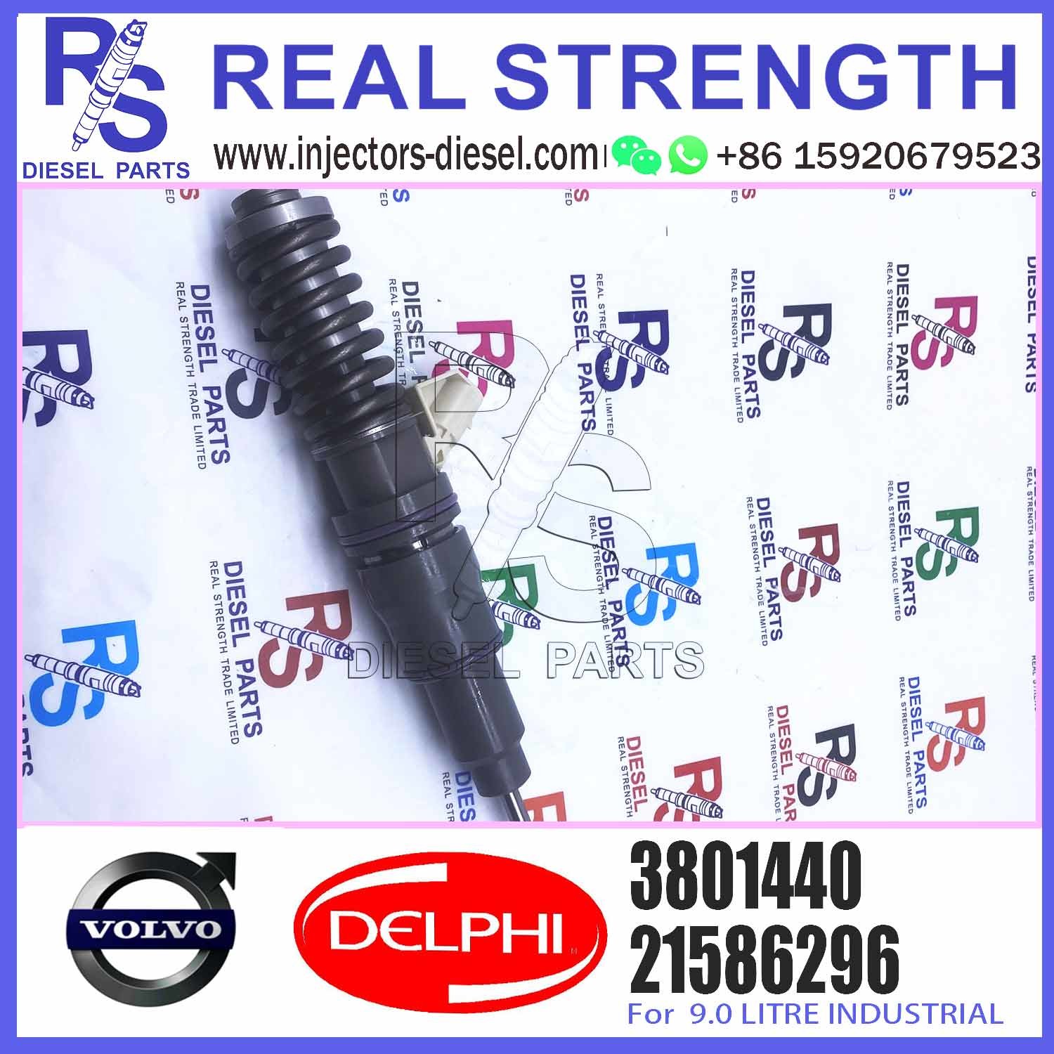 New Diesel Fuel Injector 3801368 BEBE4D30001 3801368 TAD1340VE 21379931 For Vol-vo Pen-ta MD13 BEBE4D27001 3803655
