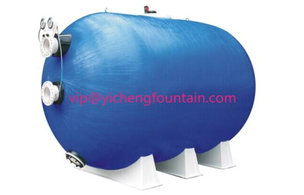 Horizontal Tank Swimming Pool Sand Filters Fiberglass Sand Filters Dia 1400mm -