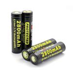 SOSHINE Brand 18650 Li-ion Battery Protected: 2800mAh 3.7V