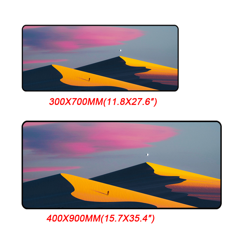 NO Wireless Charging Custom Logo Nature Rubber XXXl Big Desk Mat for Computer Accessories
