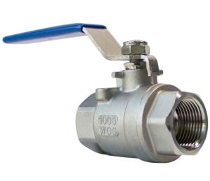 Wholesale Customized Instructions for Female Thread PN16 BSP Stainless Steel 2PC Ball Valve from china suppliers