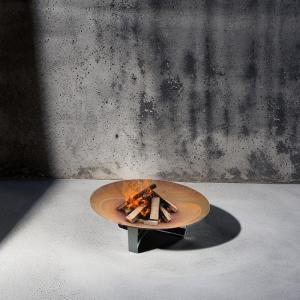 Wholesale Garden Decor Steel Outdoor Gas Fireplace Corten Steel Fire Burner Pot Bowl from china suppliers