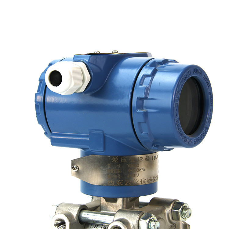 Digital Differential Pressure Transmitter 4-20ma Air Adjustable With Lcd Display Water Pressure Transmitter Liquid