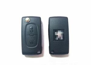 Wholesale Control Complete Auto Key Fob 2 Button Peugeot Car Key CE0536 433mhz from china suppliers