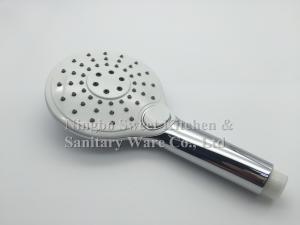 Wholesale ABS material three flow functions push button shower hand head shower new style from china suppliers