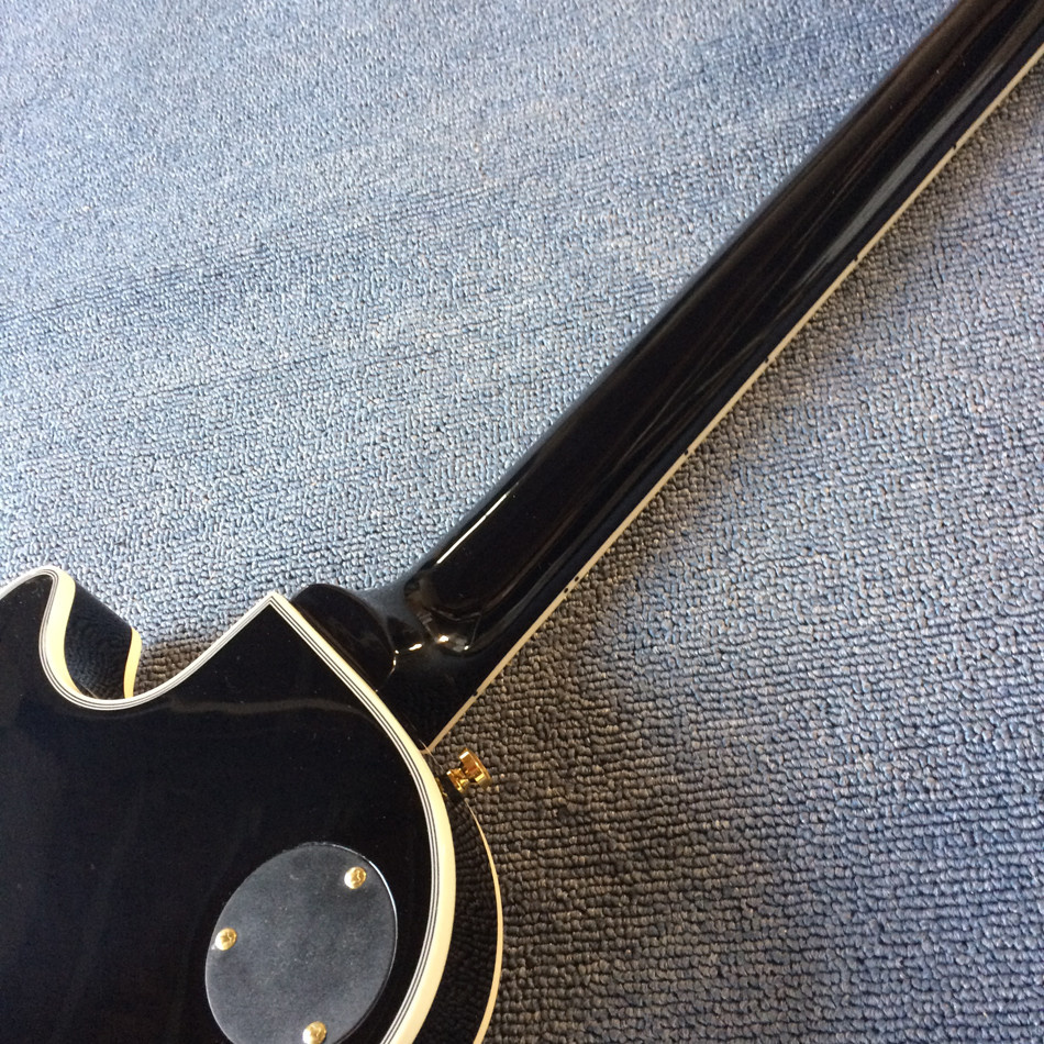 New high-quality custom LP electric guitar, Abalone Dinosaur inlaid fingerboard & body custom LP Electric guitar, free s