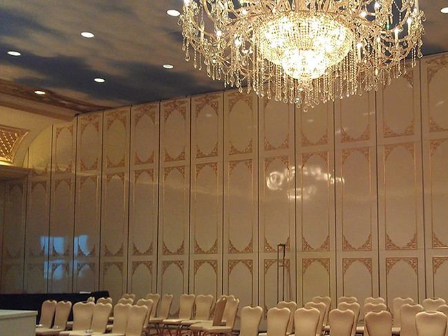 13m High Fabric Surface Operable Partition Wall For Hotel