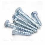 Grade 2 Steel 1020 Zinc Plated Full Thread Hexagon Bolt Screw