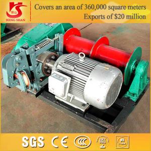 Wholesale Wire Rope electric cable drum winch general used in mine and factory from china suppliers