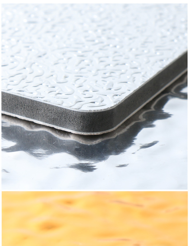 Interior Decorative PVC PET Water Ripple Panel 3D Wall Panel