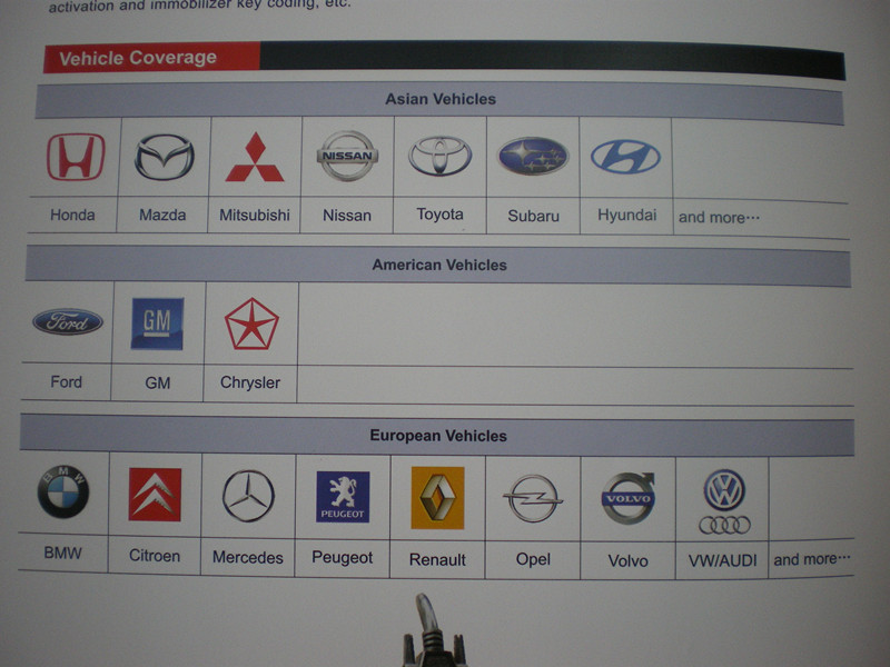 MaxiDAS 708 Supported Car list