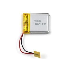 Wholesale 552530 Lithium Ion Battery Emergency Light 380mAh 3.7V Lipo Pack from china suppliers