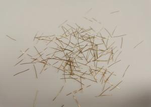 Wholesale Copper Coated Micro Steel Fiber 2500Mpa Tensile Strength For Concrete Slab from china suppliers